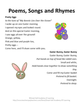 Easter Lesson Plans by Great Hall Academy of Learning | TpT