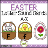 Easter Letter Sound Cards A-Z