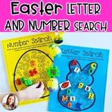 Easter Letter and Number Search