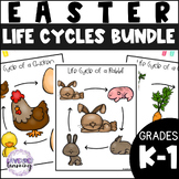 Easter Life Cycle Bundle - Chicken, Rabbit, and Carrot - K