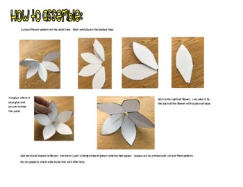 easter lily step by step