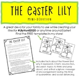 Easter Lily Mini-Devotion (use with my FREE Lily Templates!)