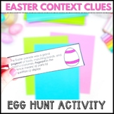 Easter Literacy Activities Context Clues Egg Scavenger Hunt