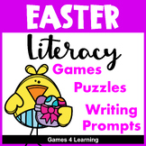Fun Easter Literacy - Word Search, Puzzle Worksheets, Writ