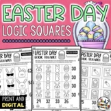 Easter Logic Square Puzzle Activities