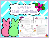 Easter MATH Activities 3rd and 4th Grade