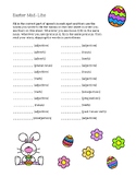 Easter Mad-Libs