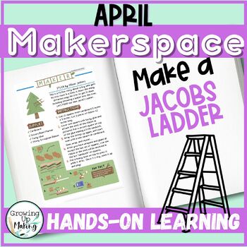 Preview of Easter Makerspace Hands-On Learning STEM Activity, Create a Jacob's Ladder