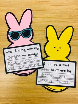 Preview of Easter Marshmallow Writing Prompts!