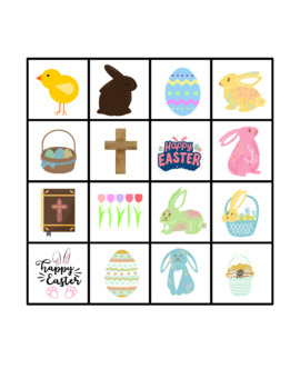 Preview of Easter Match Game