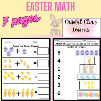 Preview of Easter Math