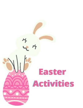 Preview of Easter Math Activities BUNDLE