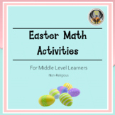Easter Math Activities (Non-Religious)