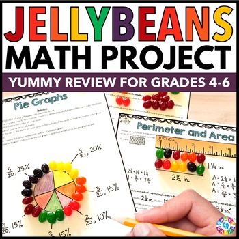 Preview of Spring Math Worksheets Activities Packet Fun April No Prep Jellybeans Centers