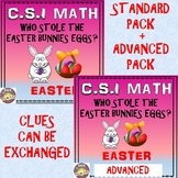 Easter Math Activity: CSI Math Combined Standard + Advance