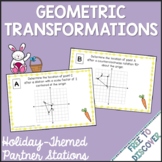 Geometric Transformations Easter Math Activity