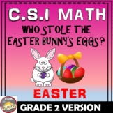 Easter Math Activity: Grade 2 Edition. CSI Math- Who Stole