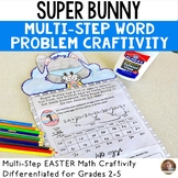 Easter Math Activity and Craft for Multi-Step Word Problem