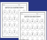 Easter Math Addition & Subtraction Numbers 1-10 Additional