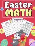 Easter Math, Addition, Subtraction, number line, decomposi