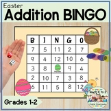 Easter Math BINGO/Addition With Dice/Sums to 12/Math Cente