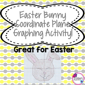 Preview of Easter Math Bunny Coordinate Graphing Picture