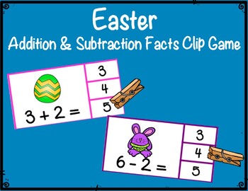 Easter Math Centers by The Teaching Scene by Maureen | TpT