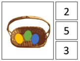 Easter Math Counting Activity for Preschoolers with Count 