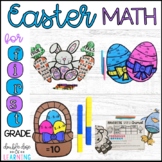 Easter Math Craftivities for First Grade {Equations, Numbe