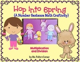 Easter Math Craftivity: Multiplication and Division
