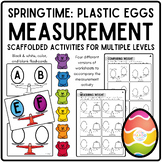 Easter Eggs / Spring - Math Centers - Weight / Measurement