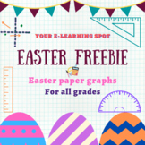 Easter Math Freebie - Centimeter Graph Paper for Easter