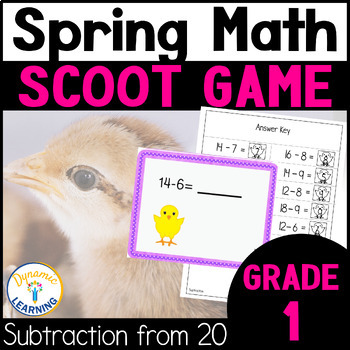 Spring math with manipulatives