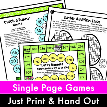 Easter Math Games Third Grade: Easter Math Activities By Games 4 Learning