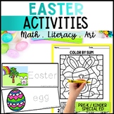 Easter Math, Literacy & Art Activities. Special Education 