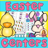 Easter Math & Literacy Centers  (11 Centers for Kindergart