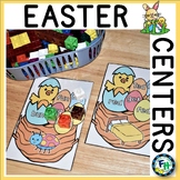 Easter Math & Literacy Centers Bundle | PRE-K & KINDERGARTEN