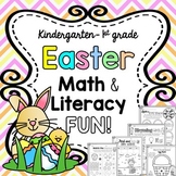 Easter Math & Literacy Fun Packet
