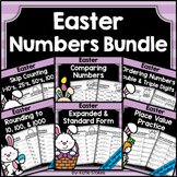 Easter Math Numbers Bundle | Place Value, Skip Counting, O