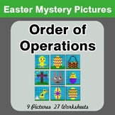 Easter Math: Order Of Operations - Color-By-Number Math My