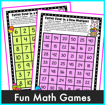 Free Easter Activities: Easter Math Games and Easter Math Puzzle