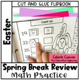 Easter Math Review Booklet April Spring Break