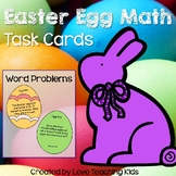 Easter Math Word Problem Task Cards