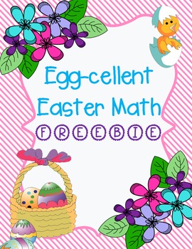 Preview of Easter Math Word Problems FREEBIE