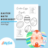 Easter Math Worksheet - Addition to 10