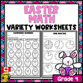Easter Math Worksheets | Numbers to 10 000