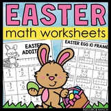Easter Math Worksheets for First Grade 