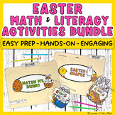 Easter Math and Literacy Centers - Preschool Kindergarten 