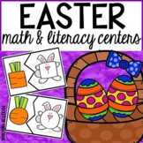 Easter Math and Literacy Centers for Preschool, Pre-K, and