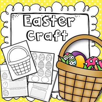 Preview of Easter Math and Word Problem Craft | Flower Craft | Easter Bulletin Board